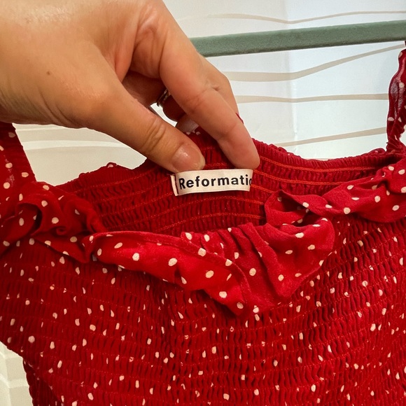 Reformation Ditty Smocked dress - Picture 2 of 3